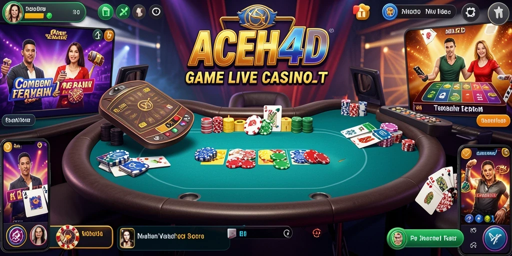 Gameplay seru di ACEH4D dengan dealer langsung.