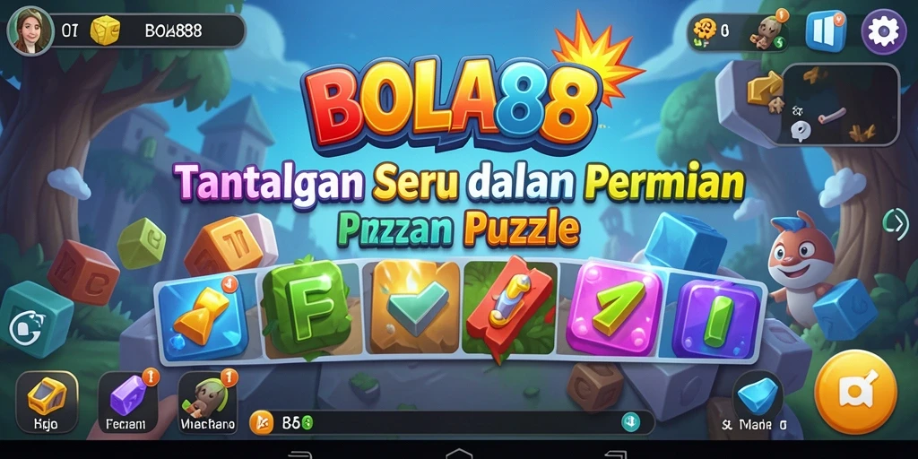 Tangkapan layar BOLA88 menampilkan gameplay Puzzle yang menarik.