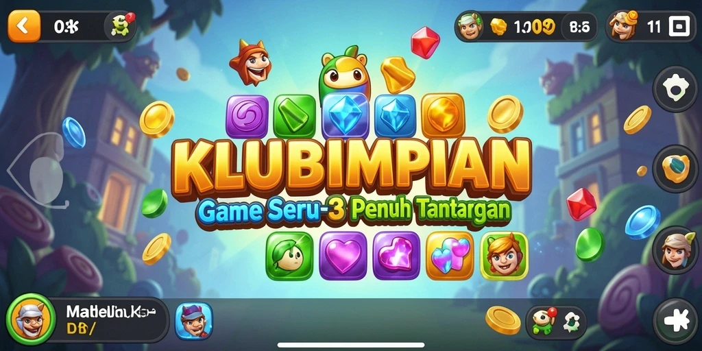 Tampilan menarik dari gameplay KLUBIMPIAN yang memukau!