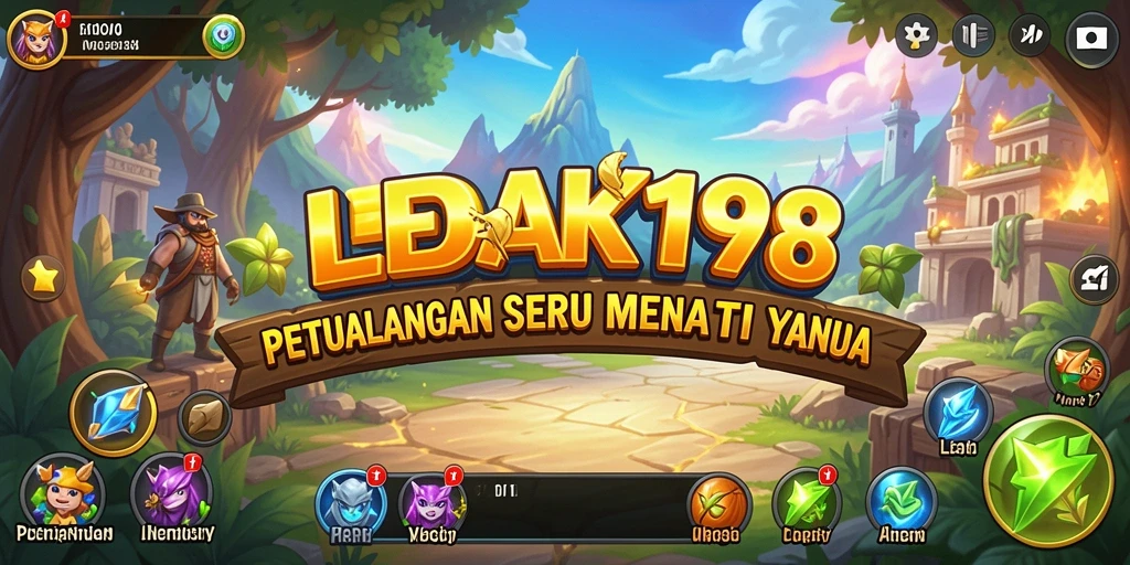 Gameplay menantang dan pemandangan indah dalam LEDAK188.