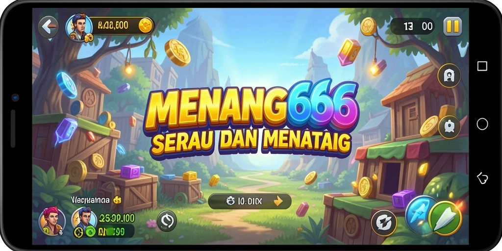 Screenshot utama MENANG666 menampilkan gameplay seru dan menantang.