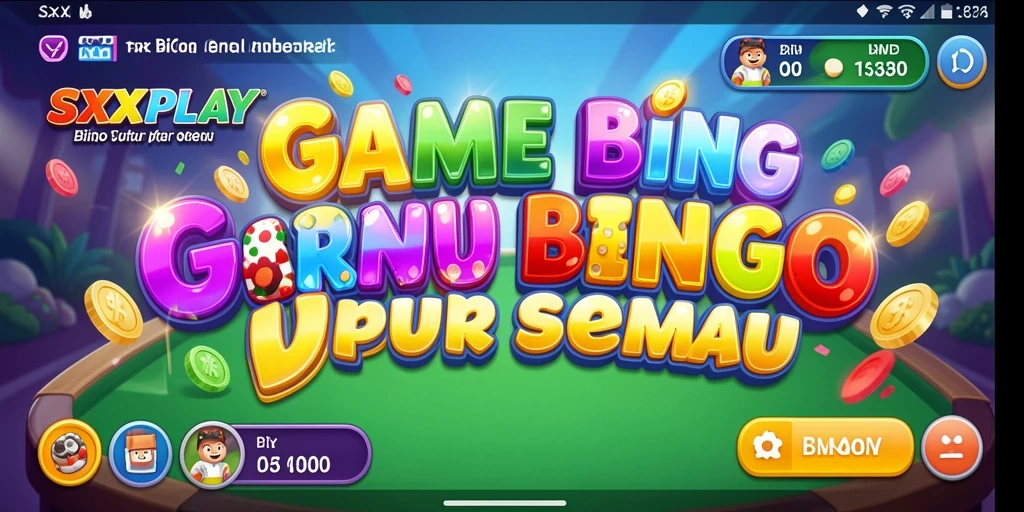 Tampilan gameplay SXXPLAY dengan pengalaman bermain Bingo yang seru.