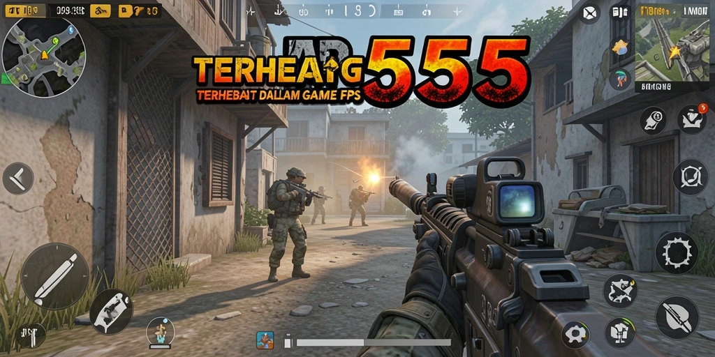 Gameplay TAR555 yang intens dan penuh aksi.